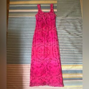 All that Jazz Vibrant Pink maxi dress